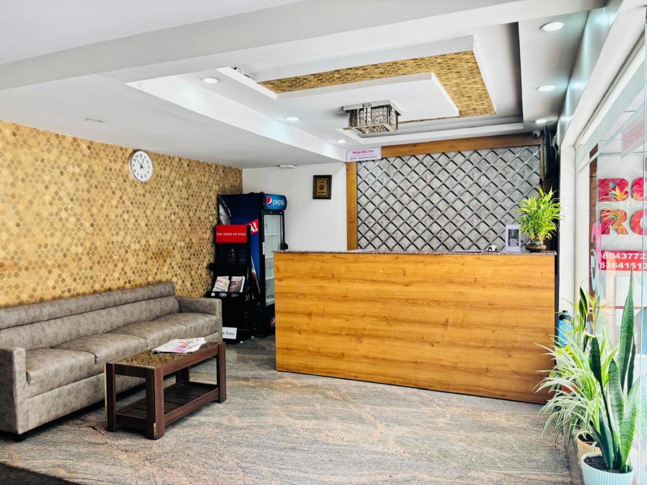 Hotel Bg Inn Bangalore Esterno foto